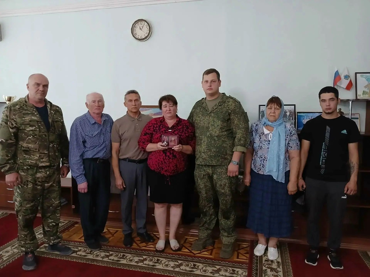 Орден Мужества - семье Героя: в Новоузенском районе почтили память Никиты Алаева